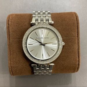Michael Kors diamond bezel watch